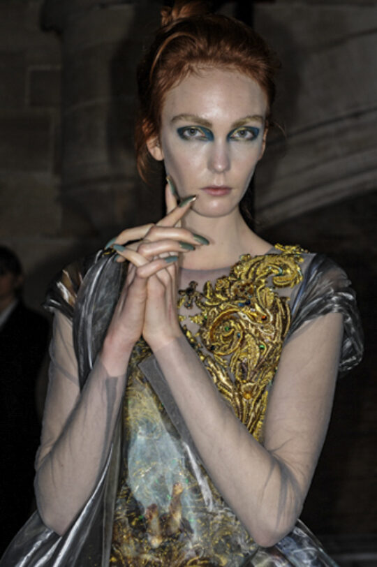 Backstage Guo Pei Parigi