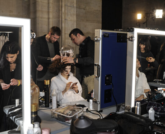 Backstage Guo Pei Parigi