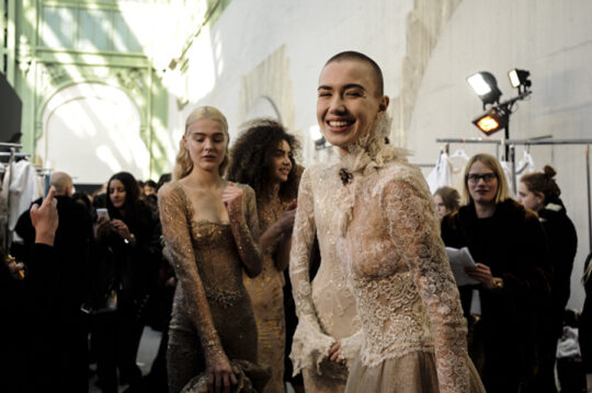 Backstage Galia Lahav Parigi