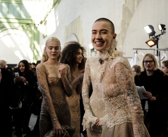 Backstage Galia Lahav Parigi